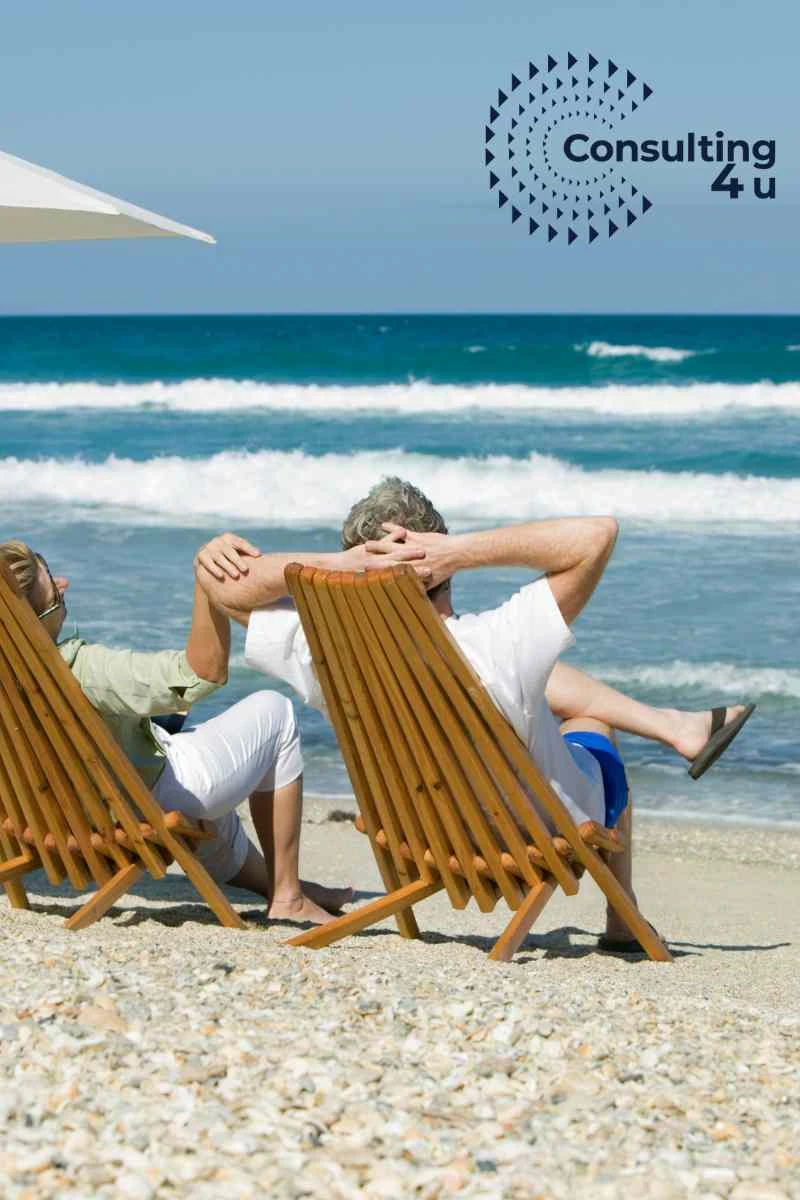 Συνταξιούχοι σε παραλία – Ξεκούραση και οικονομική άνεση μετά τη σύνταξη