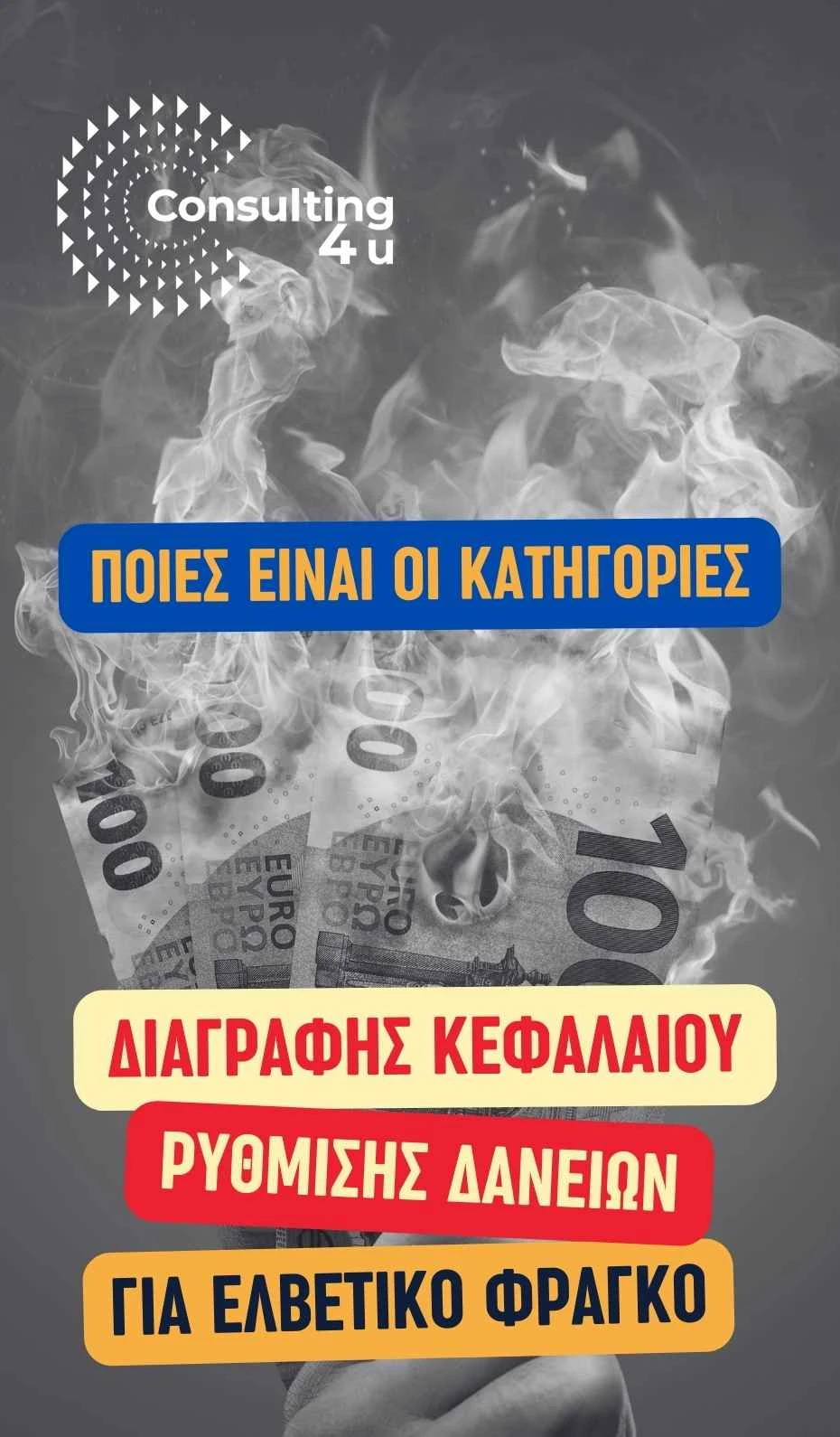 Κατηγορίες ρύθμισης δανείων ελβετικό φράγκο 2026 με κούρεμα κεφαλαίου 15-50% και ειδική ένταξη ΑΜΕΑ