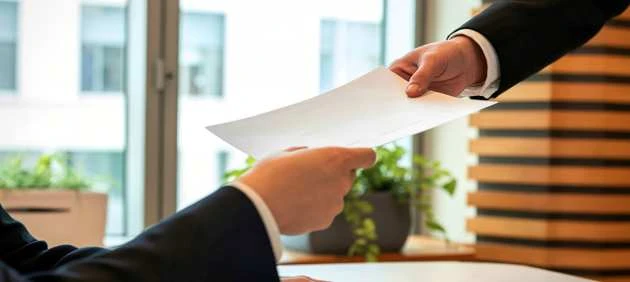 Παράδοση εγγράφου καταμέτρησης ενσήμων: Επαγγελματίας παραδίδει στον πελάτη το πιστοποιητικό συνταξιοδοτικού δικαιώματος μετά από πλήρη έλεγχο ΕΦΚΑ