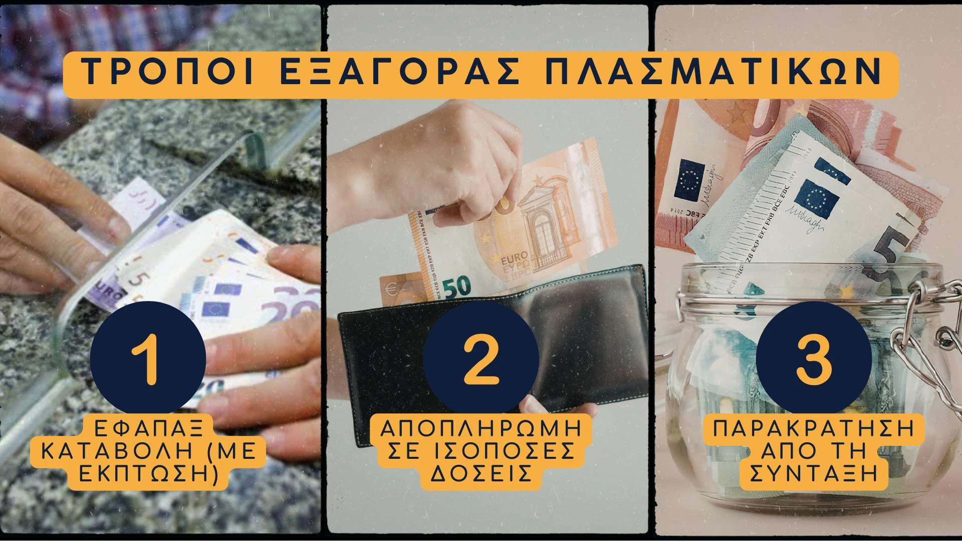 Τρόποι εξαγοράς πλασματικών χρόνων 2026 - Εφάπαξ με έκπτωση, δόσεις και παρακράτηση από σύνταξη για εξαγορά πλασματικών ΕΦΚΑ